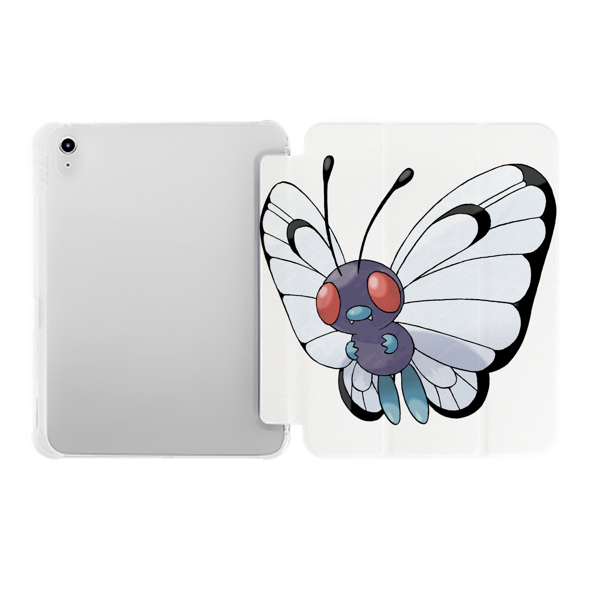 （画像用） ポケットモンスター Pokémon IPad ケース ペン収納付き 三つ折りスタンド PUレザー×シリコン 対応機種9.5/10.5/10.9インチ